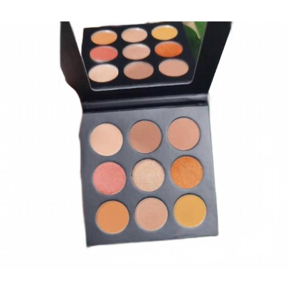 NEW ROSSARIO GEORGE women's honey peach eyeshadow pallet in black